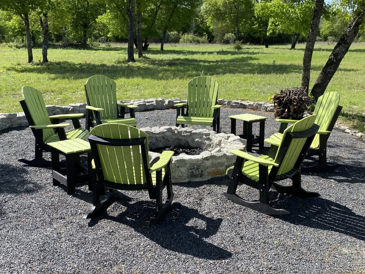 Poly outdoor furniture