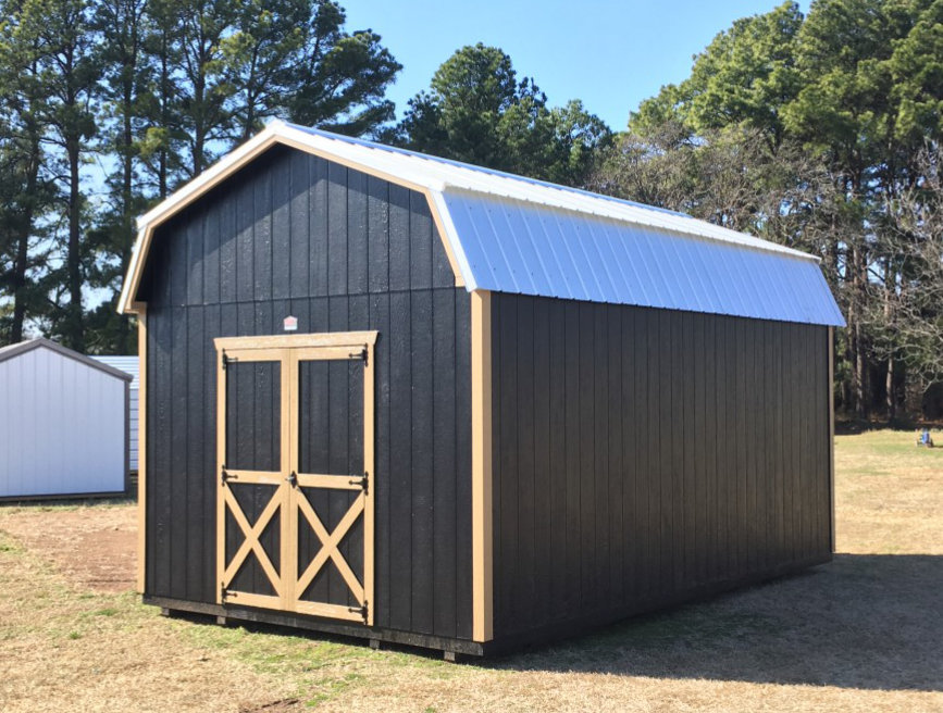 Texas Tall Painted Lofted Barn